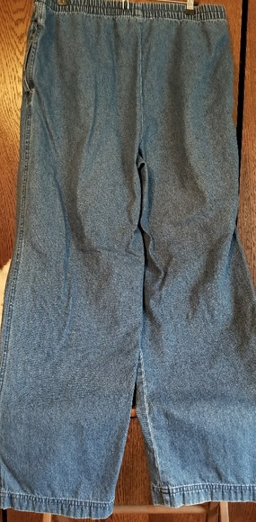 Basic Editions denim Jean wide leg - Picture 3 of 3